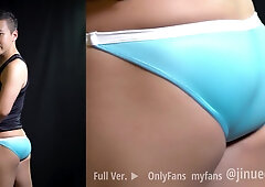 (undergarments attempt-on) GX3 GLITTER NEON MICRO SWIMSUIT