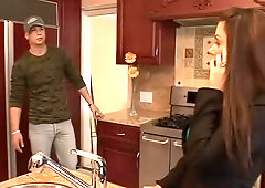 Hottest pornstar Victoria Valentino in best milfs, wife sex scene