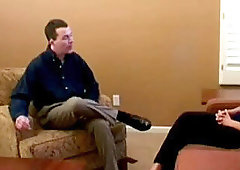 magnificent lass getting a supreme naked bottom strapping