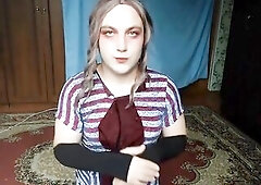 Spunk fountain Realized Lastly From Cute Jock of Beautiful Ladyboy