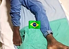 Brazil won the game, and I got a large rigid-on.