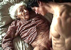 80 year old granny enjoys eighteen year old hard schlong - Hunk voice roleplay audio AI Generated