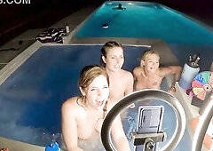 Hawt Tub Fuckfest With Helena Price, Delaih Grace, Scarlett Gushes WCA Productions
