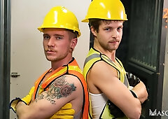 Demolishing The Glory Hole - Gay Bareback Video - Masqulin