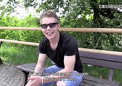 Czech Hunter - Youngster Was Chilling in the Park and Craved Some Assfuck
