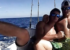 2 Hot Guys On A Boat