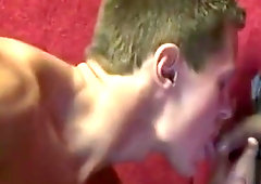 Interracial Gay Handjobs and Cock Sucking Sex Video 32