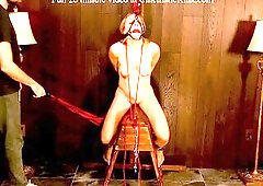 Alixx Amour snatch split on Spanish rider