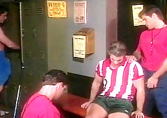 Falcon Studios: Sticky Studs in a Frenzied Foursome