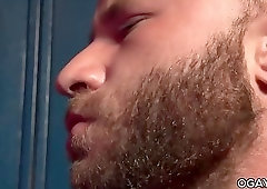 Muscular gays having fun