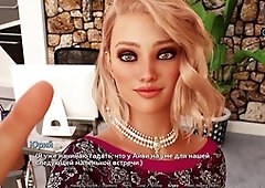 Hot black teen with big natural tits gets steamy