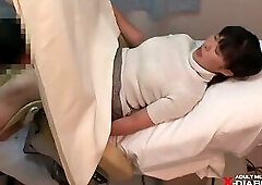 A hidden camera image leaked from a certain obstetrics and gynecology department in Kansai, a