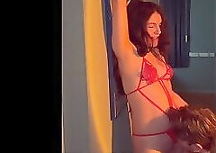 Elizabeth Stewart breeds her boy hard