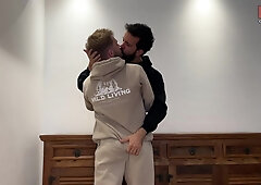 Hairy Stud Fucking Sub Bottom