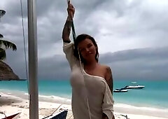 Glamorous Olesya malibu