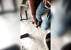 I touched the stud's dong over his panties