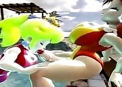 Compilation of the sexiest anime shemale bitches riding the biggest cocks