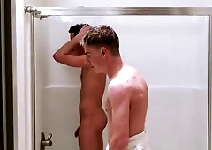 Showering mormon gay teen