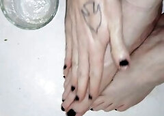 Oil Massage, Trans Chap FTM, Large Clitoris POV