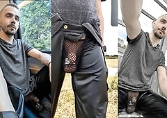 Exhibitionism, crusing, gay dick