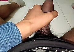 Gay cumshot, solo, big cock cumshot