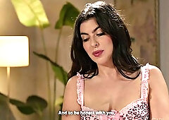 Gal Ritchie Licks In-Law Yhivi to First Orgasm in Steamy Post-Honeymoon Massage