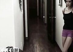 Hawt Brunette hair Babysitter Bang With Her Recent Boss