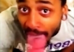 Redhead Interracial Blowjob by Black Dred