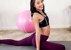 Tiny titted, Black angel, Isla Biza is groaning during the time that riding a alt hard meat stick