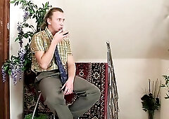 Russian transvestite get barebacked
