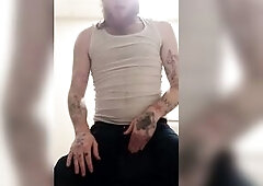 TS wicked sissy faggot whore self humiliation slapping