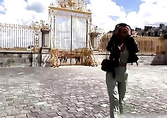 Princess Aleyda drilled in the Garden of Versailles Castle by ActorFab