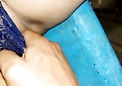 Outdoor Oral-sex and Finger Screwed in the Park by My Lover Previous to Gonna Motel