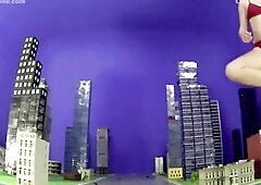 Karly gets her desire granted and becomes a biggest, immensely beefy, unstoppable giantess.