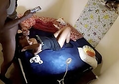 Ebony amateur Allnight gets thoroughly satisfied