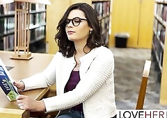 Library Hookup - A Foot Fetish Story