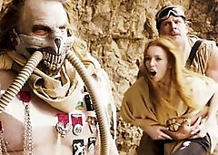 Madi Collins as Furiosa Loses Her Mind on a Hard Penis in the Wasteland - Furiosa Porn Cosplay Parody