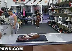 XXXPAWN - Black Customer Needed Money Fast, White Store Owner Helped Her Out
