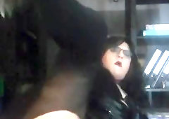 Jenna love big dildo