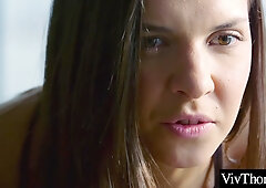 Viv Thomas And Anissa Kate In Sexy Lesbian Ties Her Lover Up And Makes Her Watch As She Pleasures Herself