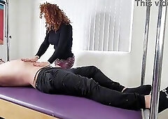 Redheaded Gym Instructor Works Me Out Wonderful For A Creampie