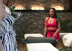 Leilani Li, Ariel Demure And Avery Jane - Bolstered And Pampered