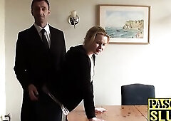 Fleshly playgirl enjoys having a coarse sex