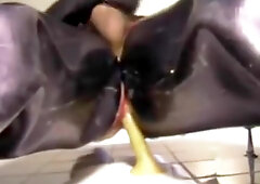 Waders and rubber gloves stroke - two