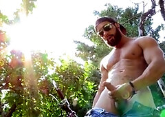 Maskurbate - Biker Zack Lemec hard cumshot