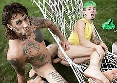 Hammock hardcore with Bo Sinn and Charly Willinsky