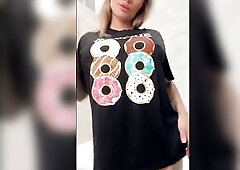 My tits drop, and then everyone's jaw