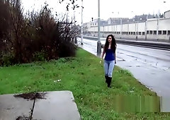 Naughty girls so desperate to empty their bladders