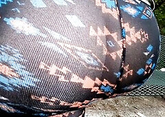 Mamma Biggest Booty Watch Thru Leggings Public Trail