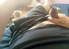 Chilean dude gets off with his big hard cock